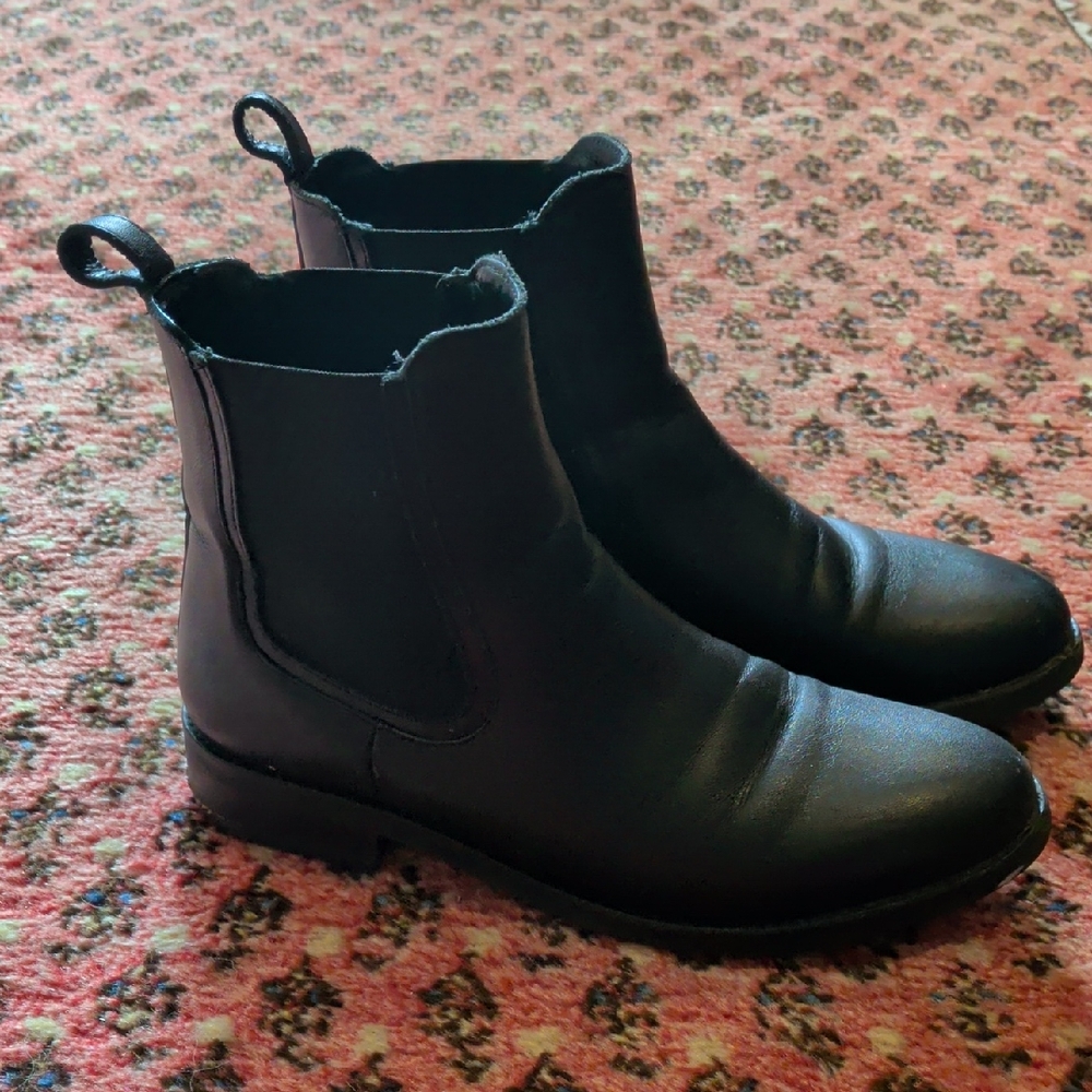 Thursday Black Ankle Boots